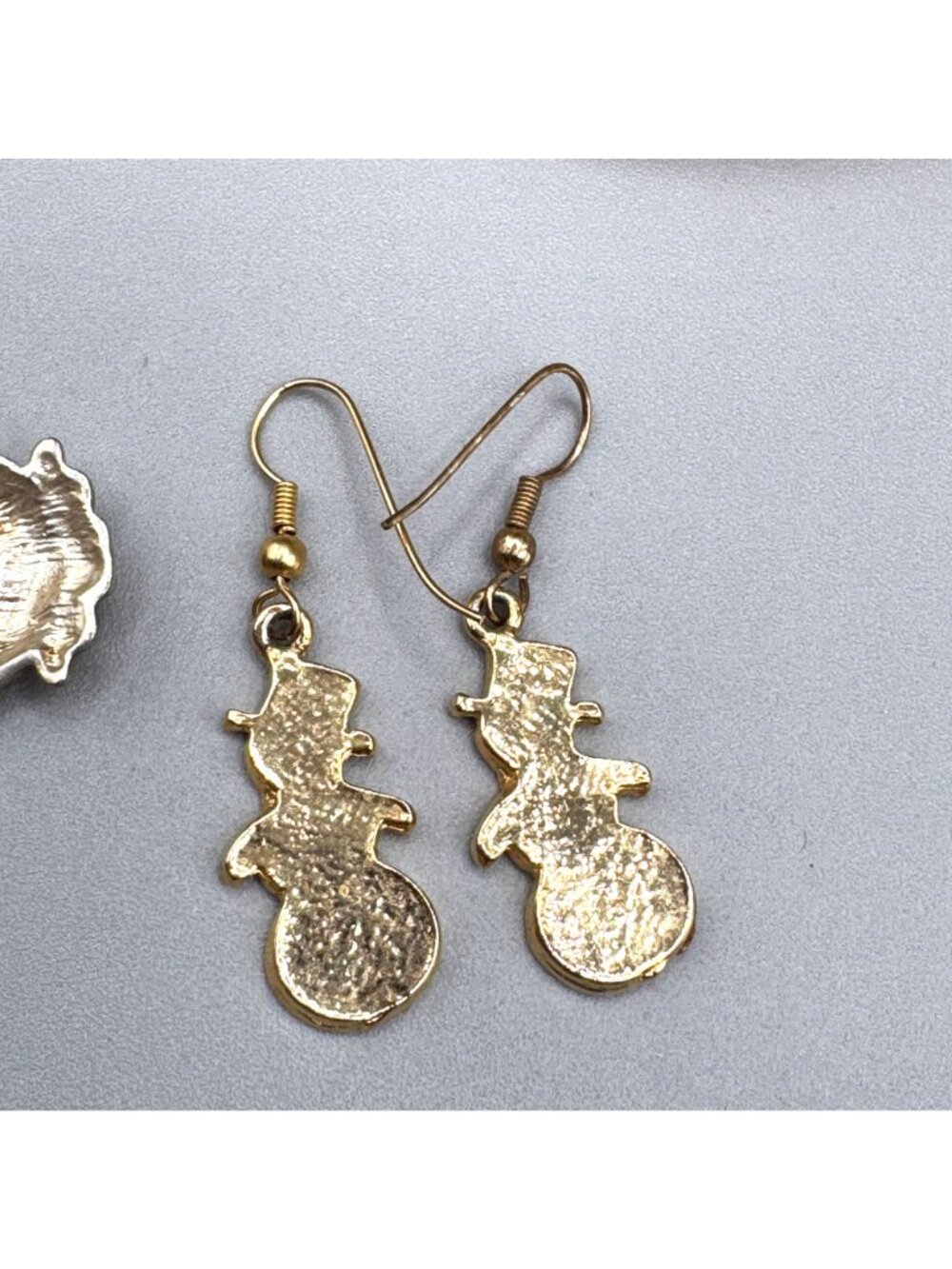 Snowman Earrings and Bracelet Christmas Lot Holiday Jewelry - Picture 8 of 14